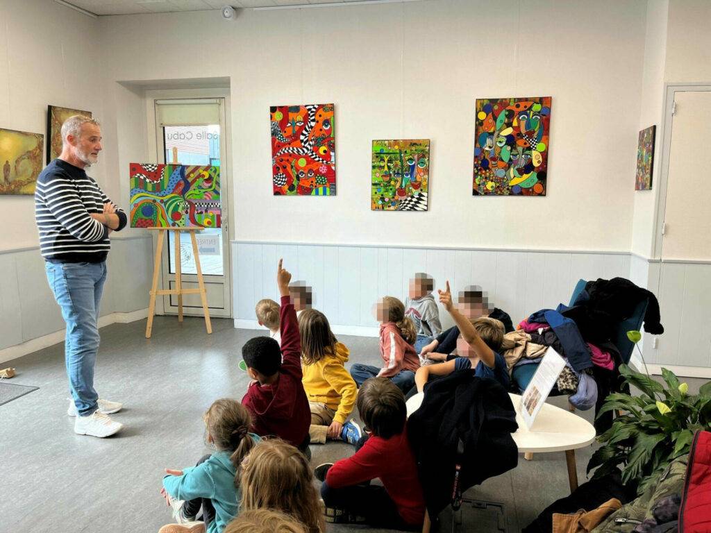 E5 artiste groupe floute